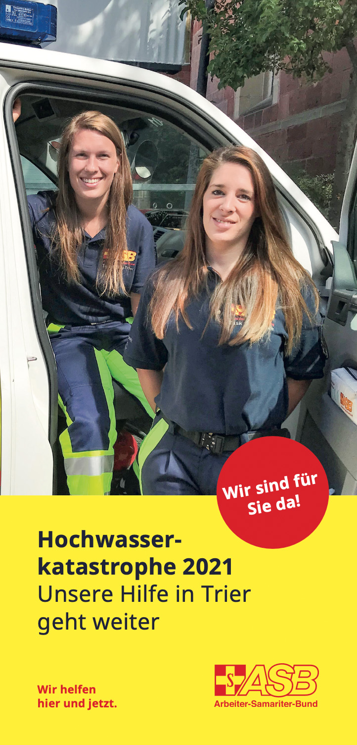 ASB-Flyer Hochwasser 2021